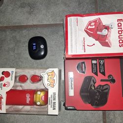 True Wireless Earbuds and PoP! Iron-Man Bluetooth  Marvel Avengers  / All For