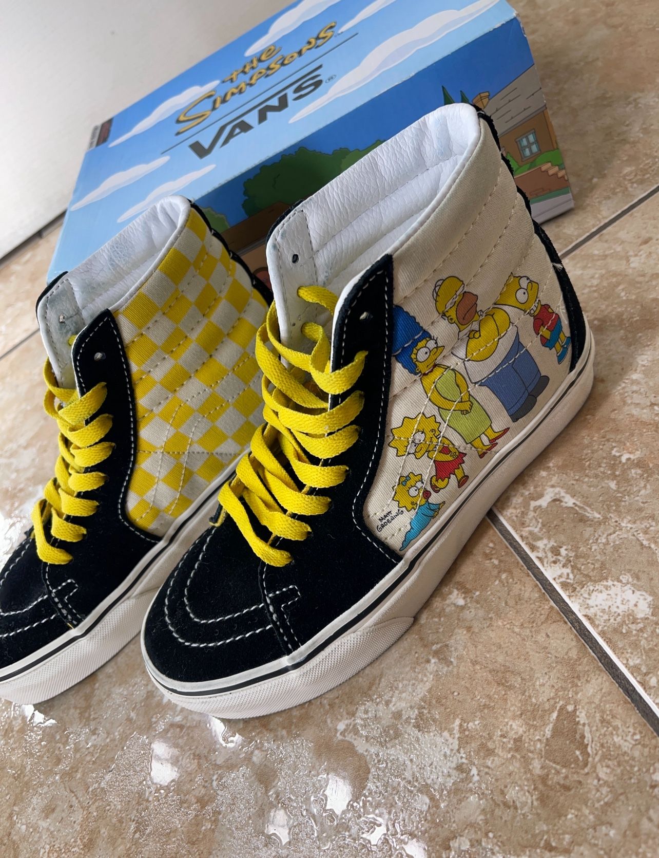 Simpsons Vans