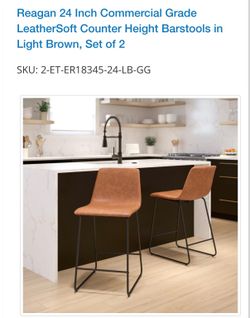 In box new barstool chairs