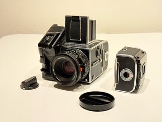 Hasselblad 503CW Mint Complete Kit – CFE 80mm, A12/A24, Winder CW, Acute-Matte D