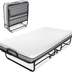 Folding Bed with Mattress