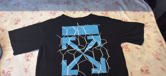 Off-White Men’s Graphic T-Shirt Size Medium Black