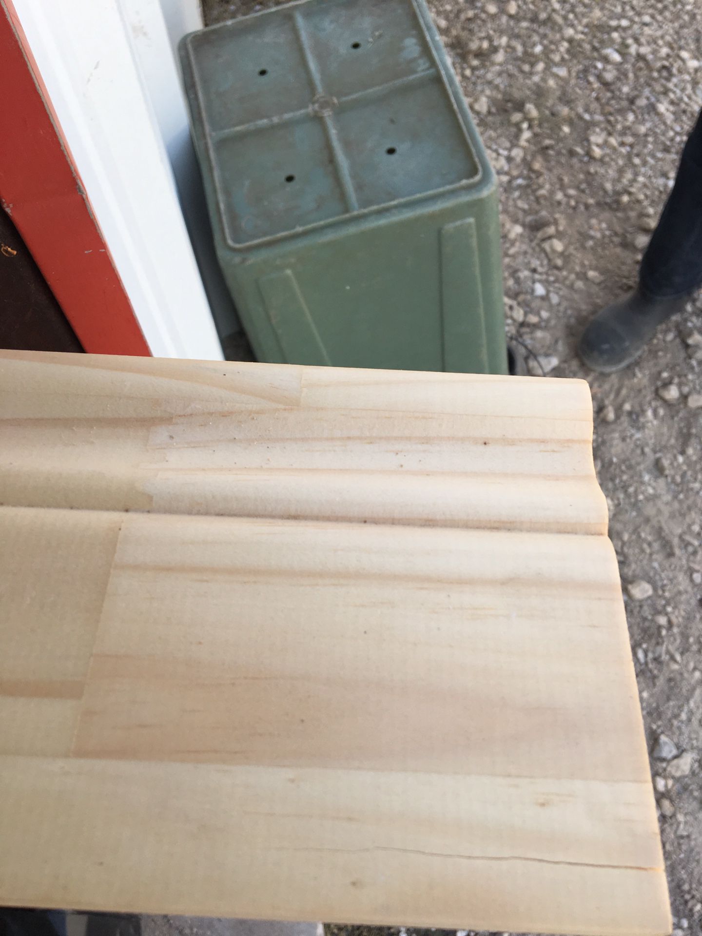 Real wood 16 long 6 inch trim