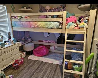 Custom made loft bed