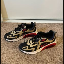 Nike Air Max 200 Team Gold Red-black, Size 9 , slightly used