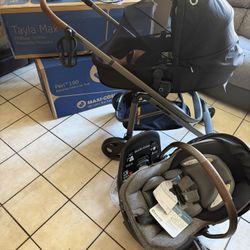 Maxi Cosi Stroller And Car seat 