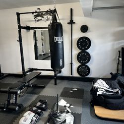 Entire Home Gym / Garage Gym Setup