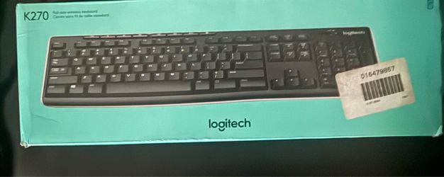 New Wireless Logitech keyboard K270