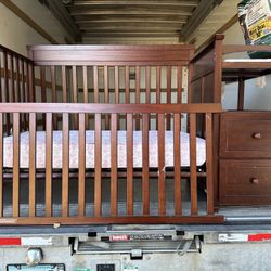 Baby Crib With Mattress