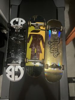 3 Skateboards