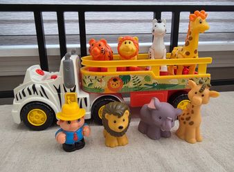 🚚 Animal Transport Truck Toy Set – Interactive Sounds