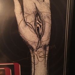 Adam Jones Signed TOOL Poster