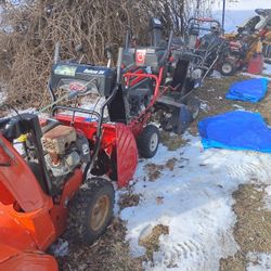 Snowblowers Running In Time For Winter Storms