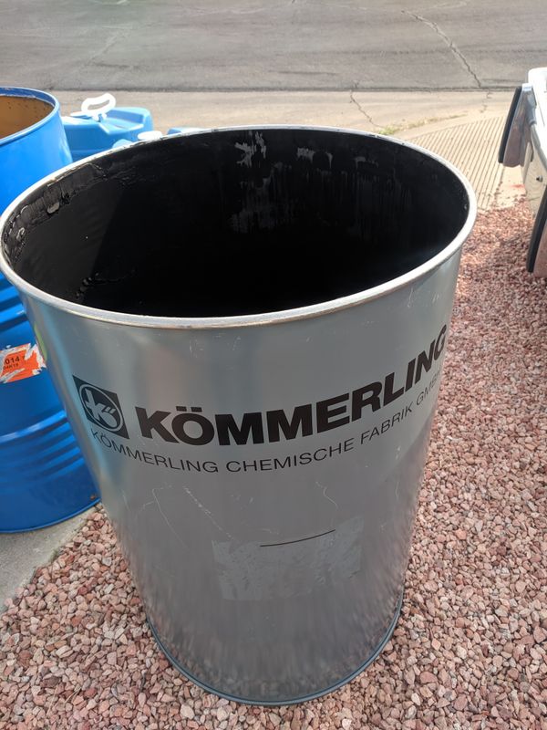 Tempe Steel Garbage Can / burn barrel 25. ea. for Sale in Tempe, AZ