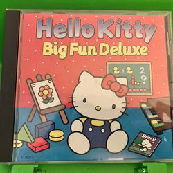 Vintage 1994 Sanrio Hello Kitty Big Fun Deluxe CD-ROM