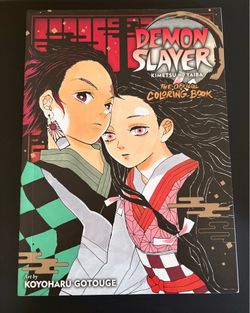Demon Slayer Kimetsu no Yaiba Official Coloring Book