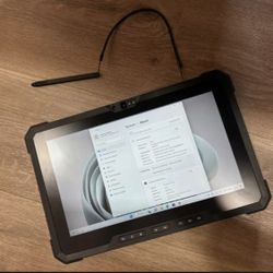 Dell Latitude Rugged Xtreme Tablet Intel Core i5-8365U 16 GB RAM 512 GB SSD Webcam x2 1080P LCD Windows 11 Professional 