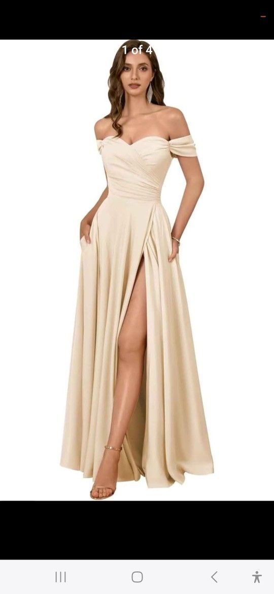 Champagne Formal Dress