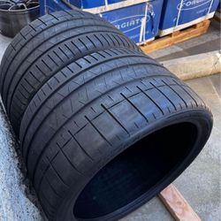  x2 Pirelli 355/25R21 PZero 355-25-21 Corsa 355/25/21 Tires 355/25ZR21