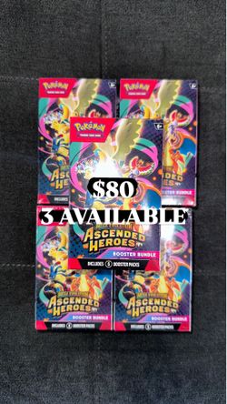 Pokemon Ascended Heroes Booster Bundle