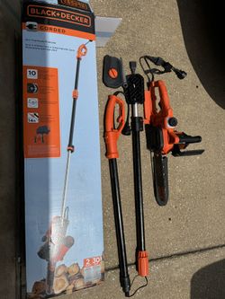 Black + Decker 2in1 Chainsaw/Polesaw 