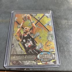 Charles Barkley Metal Universe Basketball Card 