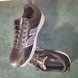 New Balance Evolve Slip Resistant Toe Protect Shoes Black Gray