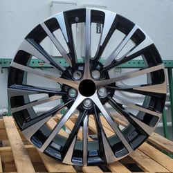 20x8.0 H952D-2 Machine Face / Gloss Black