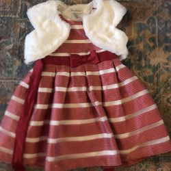 Xmas Dress Girls 4t 