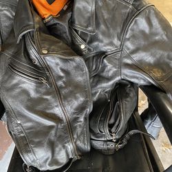 XXL Leather Motorcycle Jacket