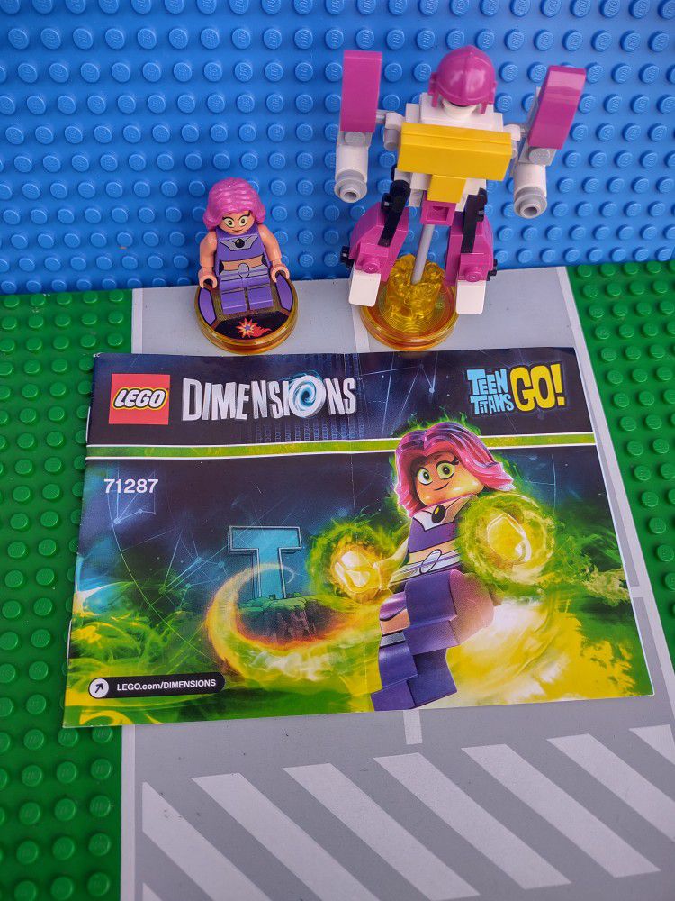 LEGO 71287 Dimensions Fun Pack Teen Titans Go Starfire Titan Robot