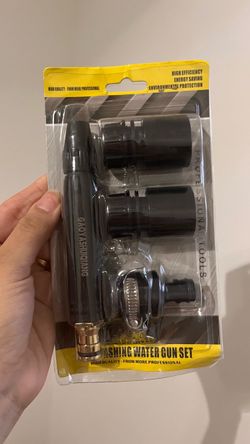 Washing Water Gun Set with Attachments