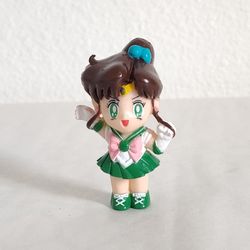 Sailor Moon Jupiter 2.5 Inch Mini 90s Vintage Chiba Figure Bandai Japan