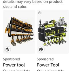 NEW- Power Tool Organizer