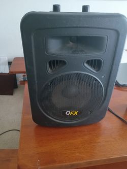 QFX Quantum/FX - 2-Way DJ Speaker with Steel Frame and Built-in Amplifier...