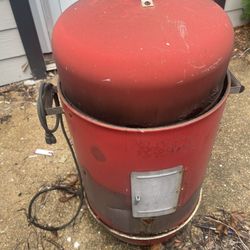 Red Electric Bbq Smoker 