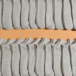 40 Pairs Of Brand New Gray Socks
