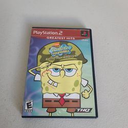 SpongeBob Squarepants Battle For Bikini Bottom Sony PlayStation 2 PS2 Game