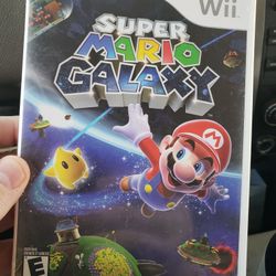 Nintendo Wii  Super Mario Galaxy Complete Excellent Condition 