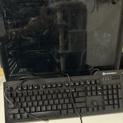 Gaming PC – Ryzen 7, GTX 1060, 16GB RAM, 120GB SSD + 1TB – w/ Keyboard