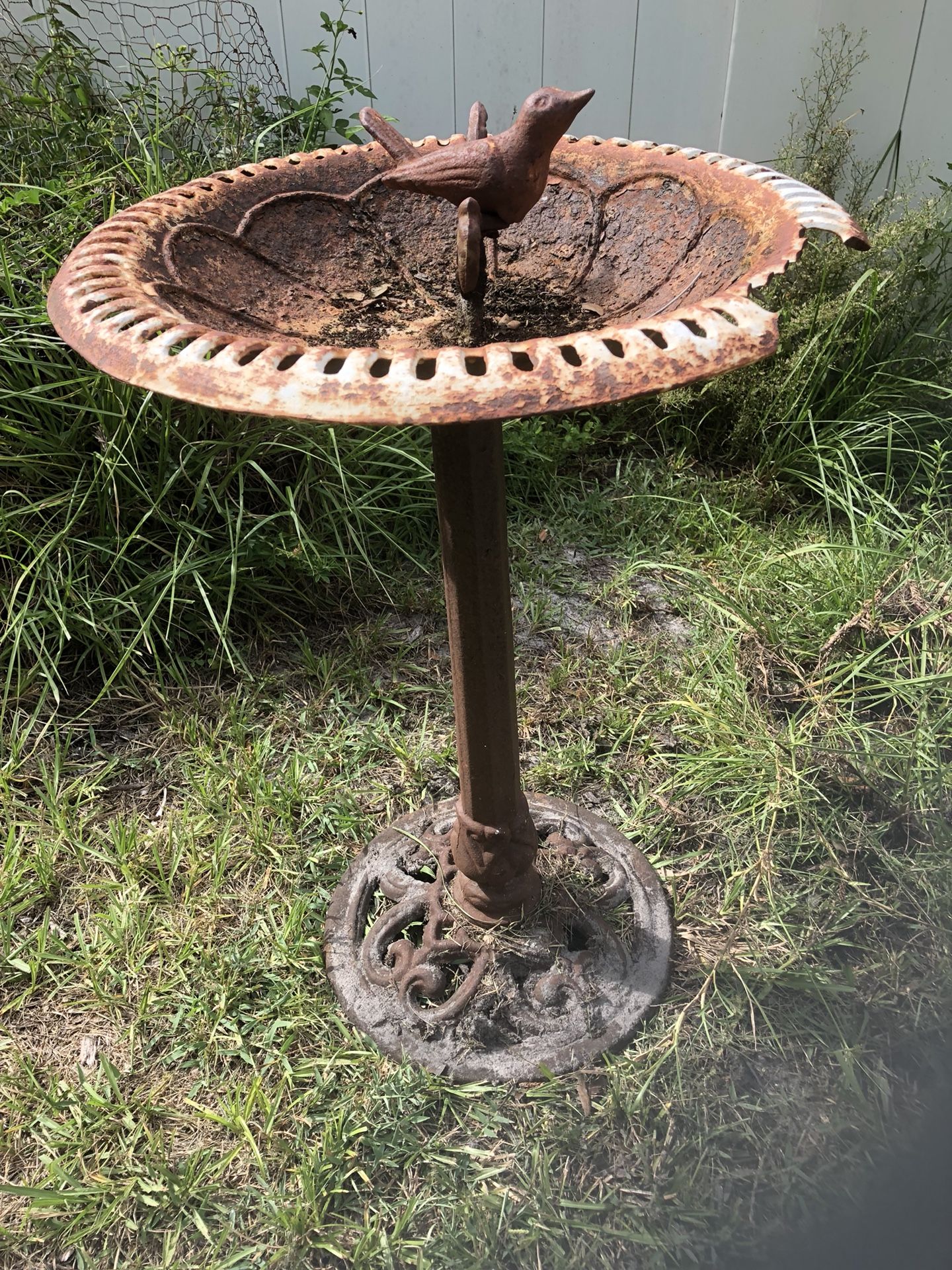 Vintage Bird Bath