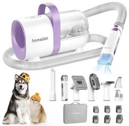 Homeika All-In-One Pet Grooming Kit & Vacuum