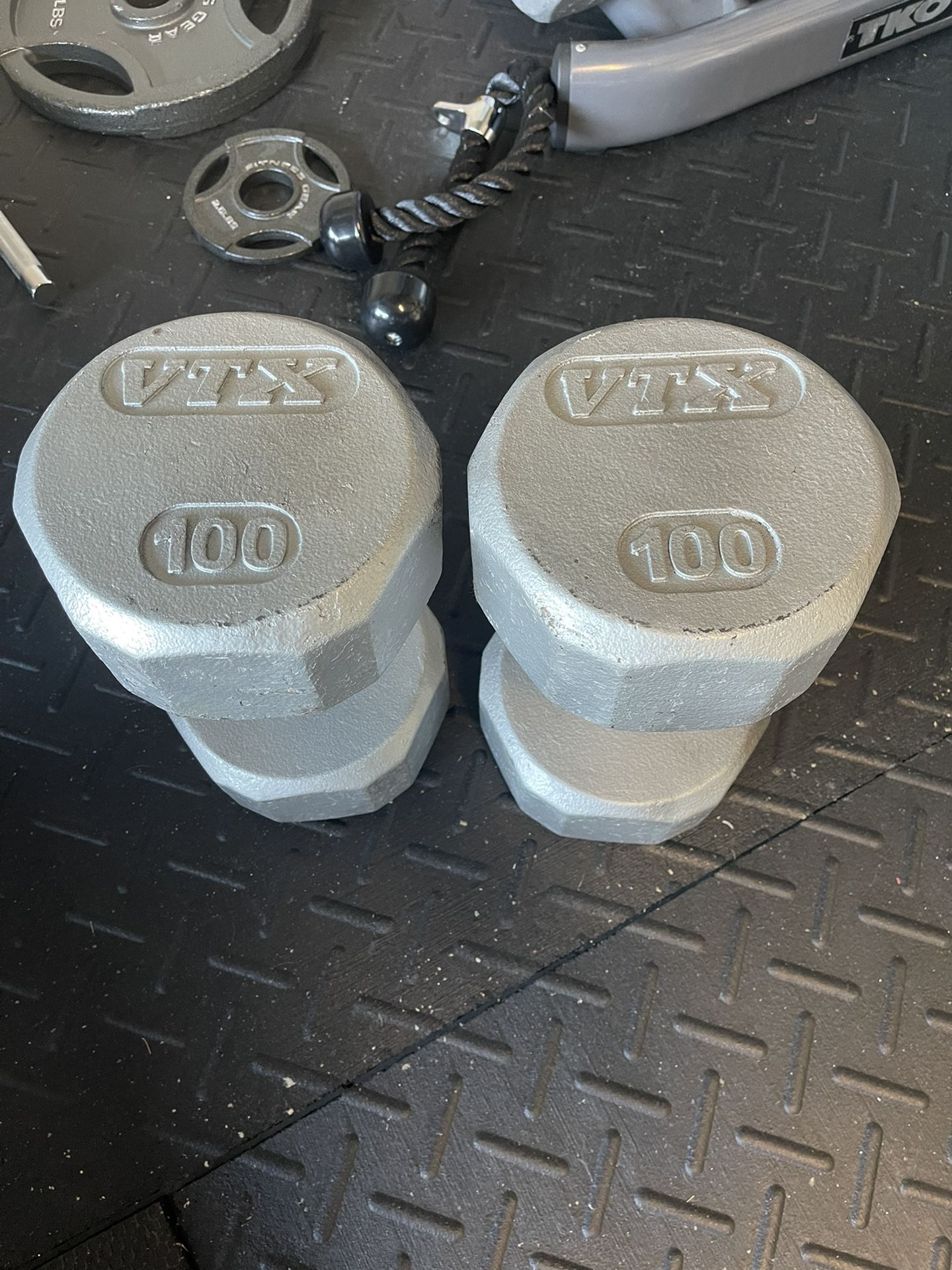 Pairs 25lb - 100lb Every 5lb Increment Troy VTX Dumbells