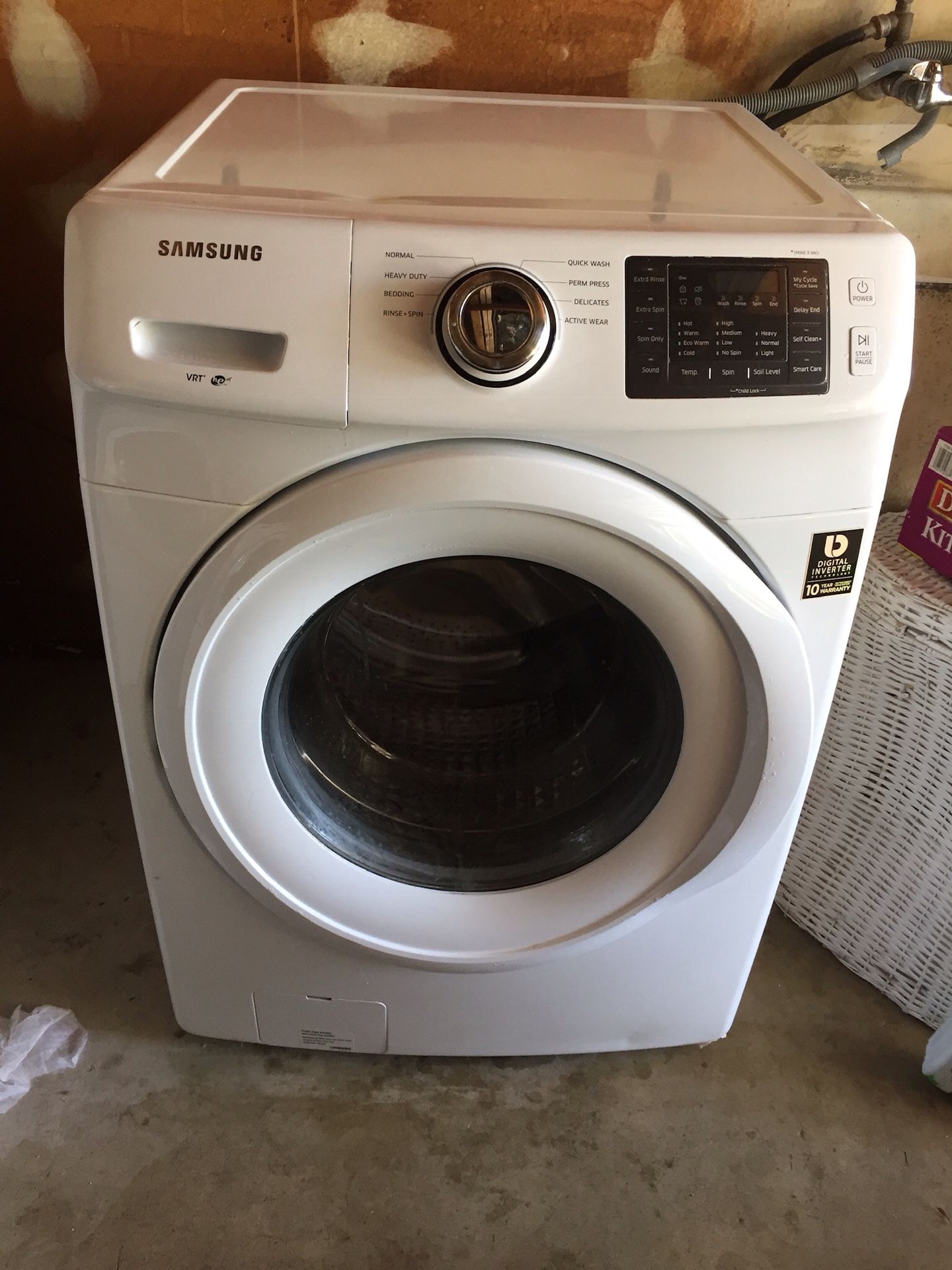 Samsung Washer and Whirlpool Dryer