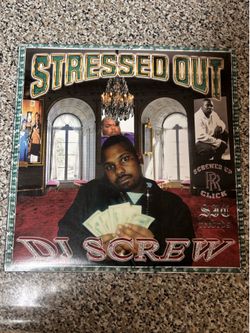 DJ Screw - Stressed Out 2xLP Vinyl - Screwed Up Click / SIC Records