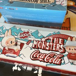 Labubu The Monsters Coca Cola Figurines from PopMart