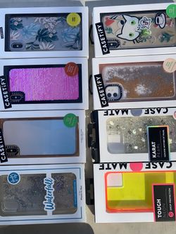 iPhone Cases 8- 10$ Each
