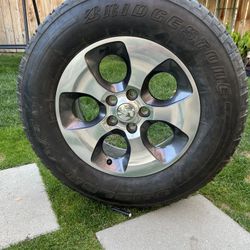 Jeep Wrangler Sahara Spare 