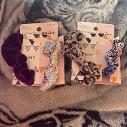  Scrunchies Hair Tie