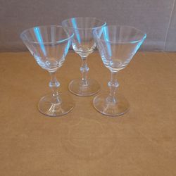 Vintage Dessert Or Liquor Glasses
